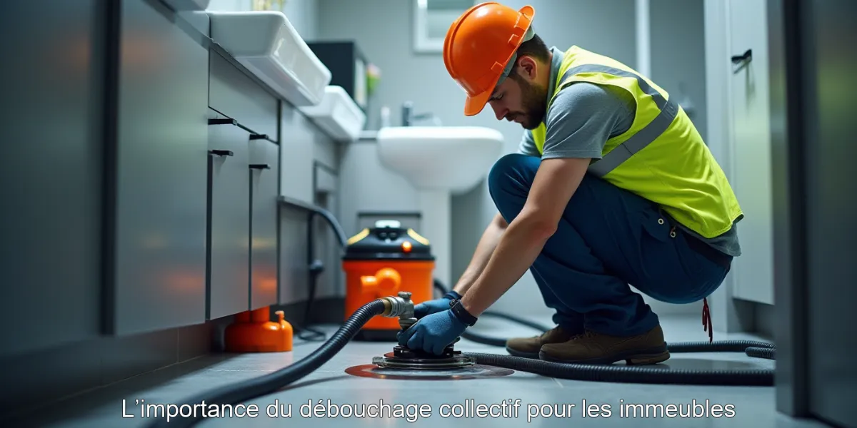 L’importance du débouchage collectif pour les immeubles