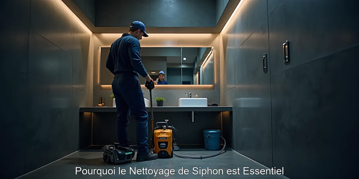 Pourquoi le Nettoyage de Siphon est Essentiel