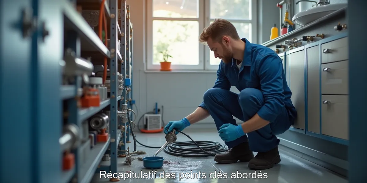 Récapitulatif des points clés abordés